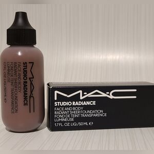 MAC Studio Radiance Face & Body Radiant Sheer Foundation 1.7 ounce Full Size New